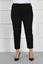 Picture of CURVY GIRL BLACK EXTRA BIG TROUSERS